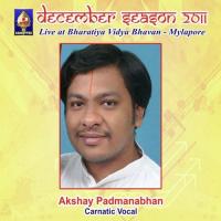 December Season 2011 - Live At Bharatiya Vidya Bhavan-Mylapore - Akshaya Padmanabhan (2012) (Tamil)